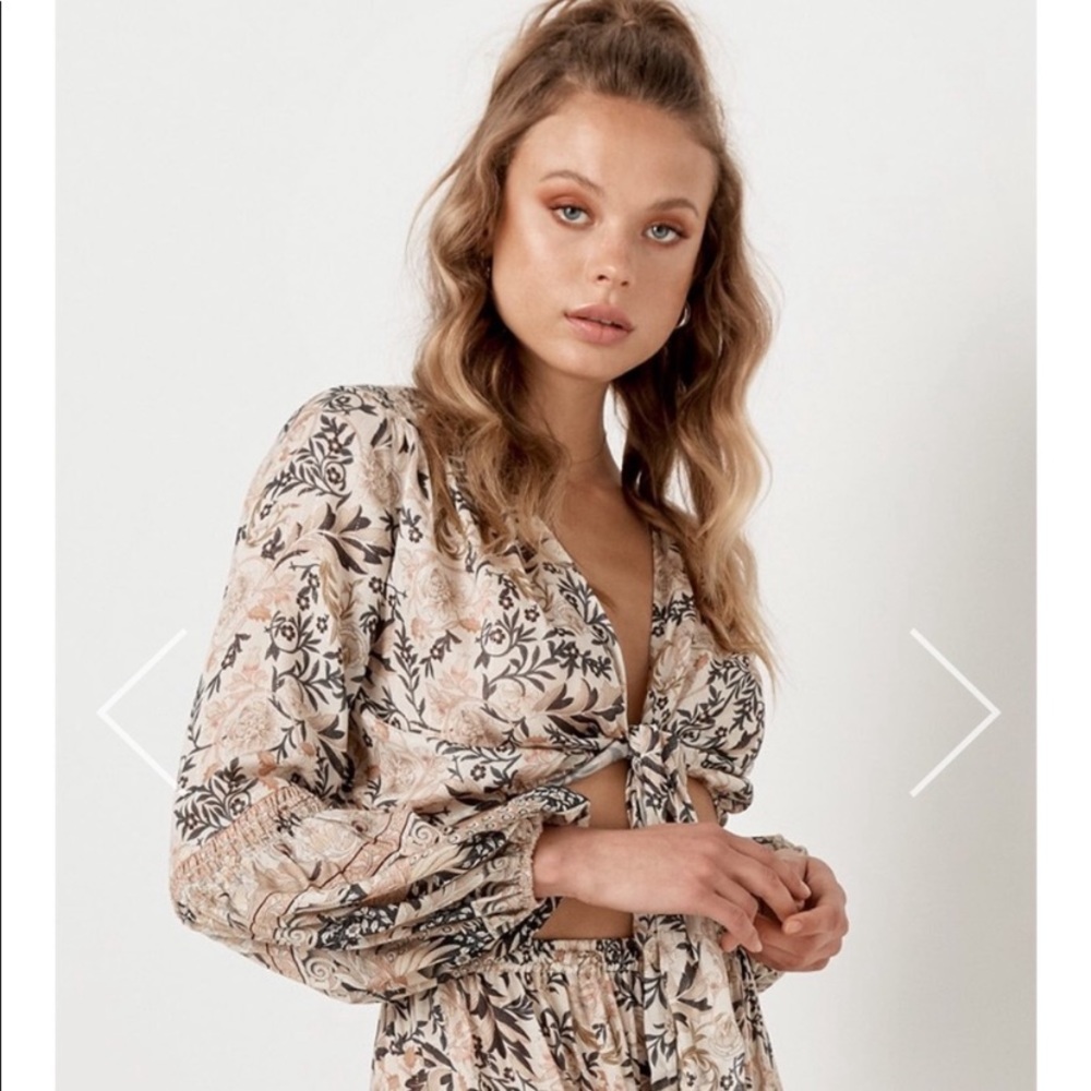 Spell and the gypsy collective oasis tie top